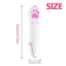Fantástico Brinquedo Criativo e Interativo para Pets de Estimação, Ponteiro de Luz LED com 5 Padrões (Osso, Pata, Rato, Amor e Peixe), Carregamento USB, Laser Infravermelho