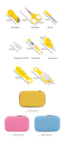 Conjunto de cuidados com termômetro para cortador de unhas para bebê