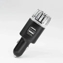 Espetacular Purificador de Ar de Carro USB em Liga de Alumínio