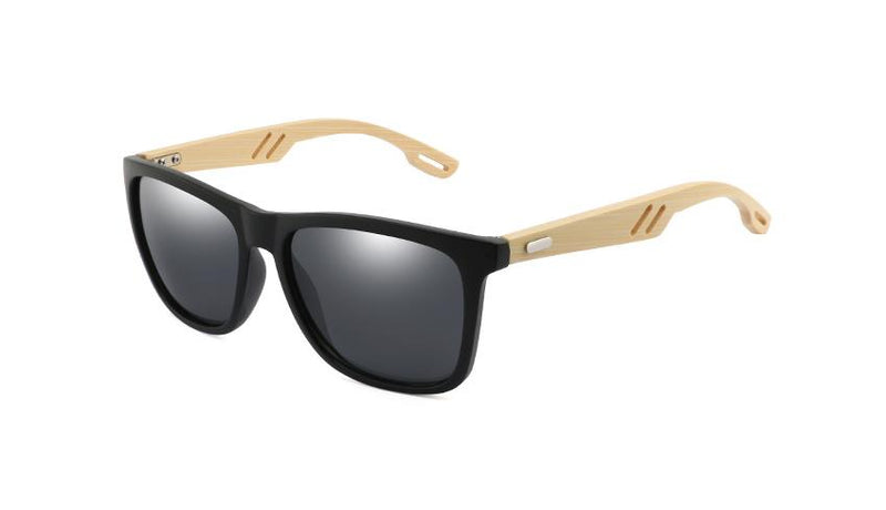 Óculos de sol de madeira colorida masculino feminino quadrado de bambu para mulheres espelho óculos de sol retro de sol masculino 2020 feito à mão