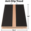 Super Tabela de Equilíbrio Ajustável Inclinada Profissional, Alongamento de Madeira, Portátil, Antiderrapante, Bezerro Estiramento, Cunha, Agachamento, Equipamento de exercício