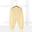 Super Calças anti-mosquito para bebês masculino e feminino algodão linho confortável idade de 5-8 anos.